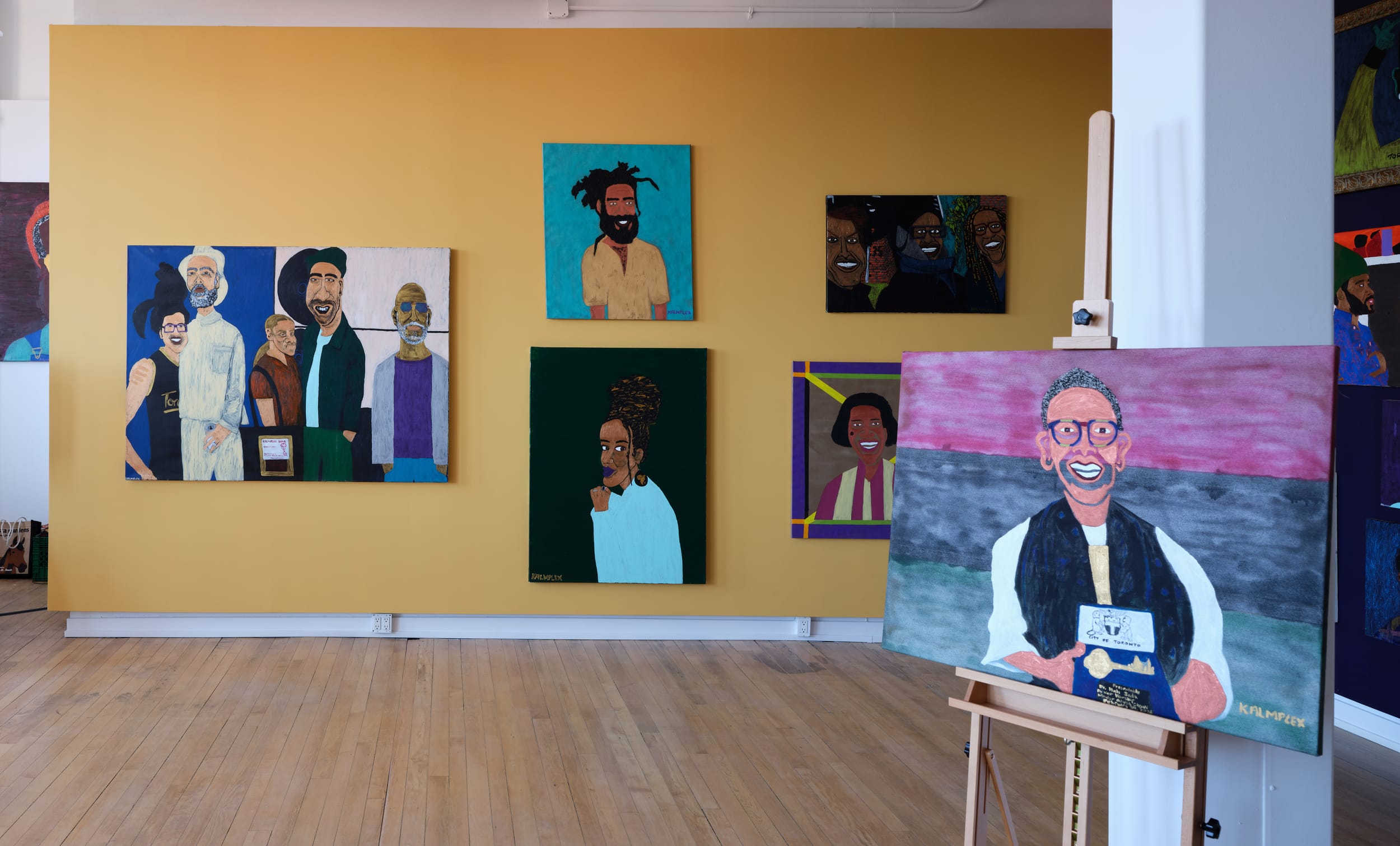 Painting as Blessings: Kalmplex’s Connection to Source